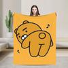 K-Kakaos F-Friends   Plush Blanket Kids  Flannel Throw Blanket For Couch Chair Soft Custom Quality Bedspread Gift Idea