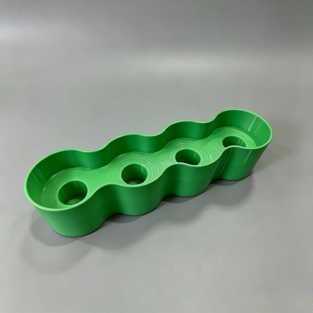 3D Printing Condiment Tube Rack Wave Shaped Ketchup Tube Fixing Shelves Refrigerator Storage
