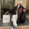 Fashion explosion cotton clothes winter new women's padded couple baseball clothes student casual cotton jacket women's tide