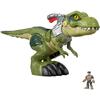 Figurine T-Rex Imaginext Jurassic World De Fisher Price Avec Mâchoire Géante Pour Enfants De 3 Ans Et Plus