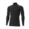 YONEX Neck Long Sleeve Black Uni-High Shirt, (007)