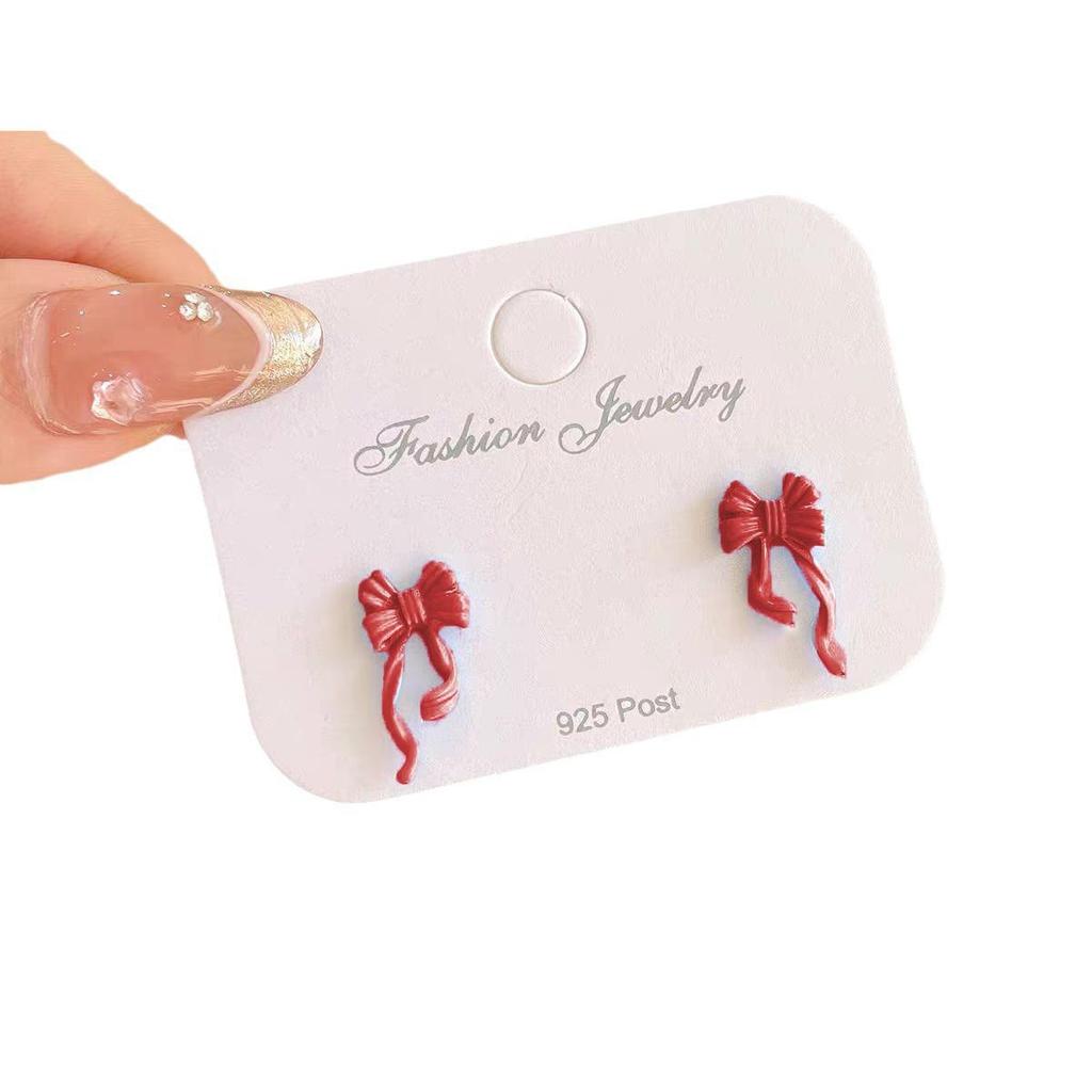 Изысканные серьги-бантики для девочек: Милый, универсальный, уникальный дизайн
