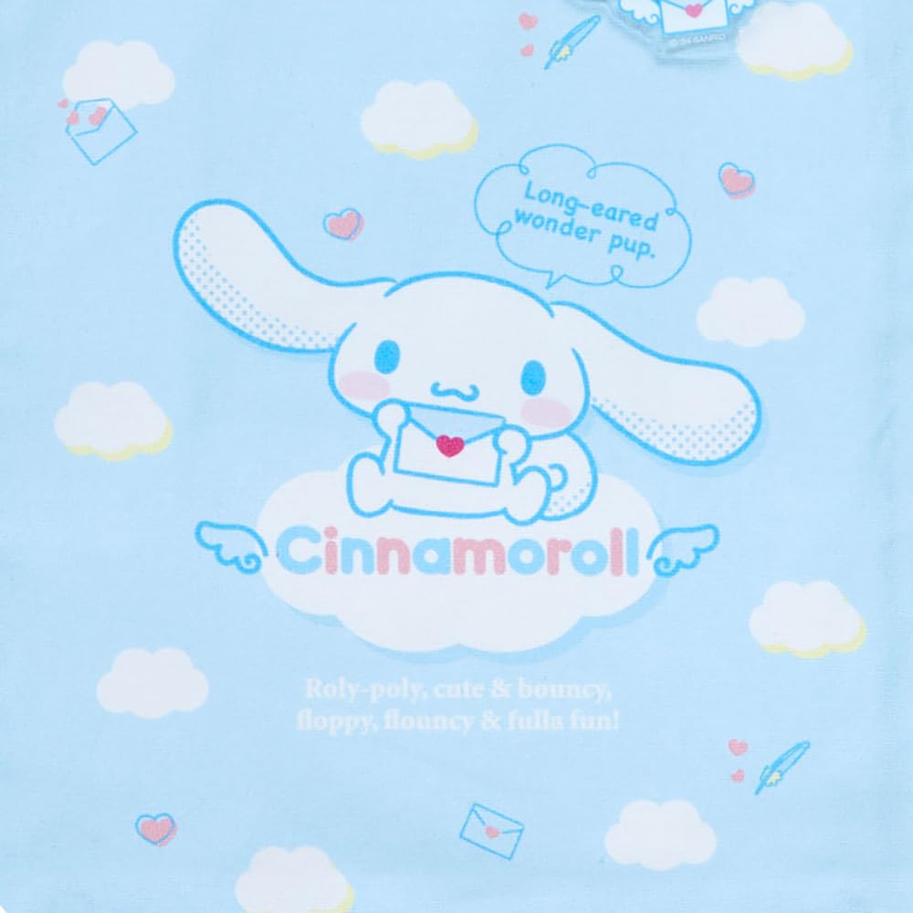 Sanrio Большая сумка Sanrio Cinnamoroll с буквенным принтом Cinnamon Cinnamoroll 37 x 32 x 5 см, персонаж SANRIO 123684 (САНРИО)