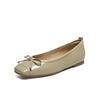 Bestu 26 Spring Shallow Mouth Single Shoe with Simple Bow Fashion Commuter Women's Single Shoe W0213AQ6