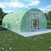 VidaXL Greenhouse 600x300x200 Cm Green Galvanized Steel Garden Greenhouse Vegetable Shelters 45536