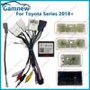 Автомобильный 16-контактный адаптер жгута проводов Canbus Box Декодер Кабель питания для Android-радио для Toyota Camry Hilux