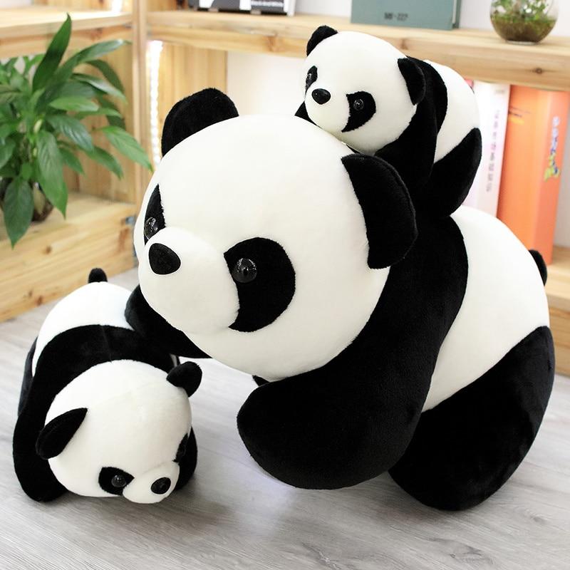 25 -60cm Charming Baby Big Giant Panda Bear Plush Stuffed Animal Doll Classic Toy Pillow Cartoon Kawaii Dolls Girls Gifts Knuffels