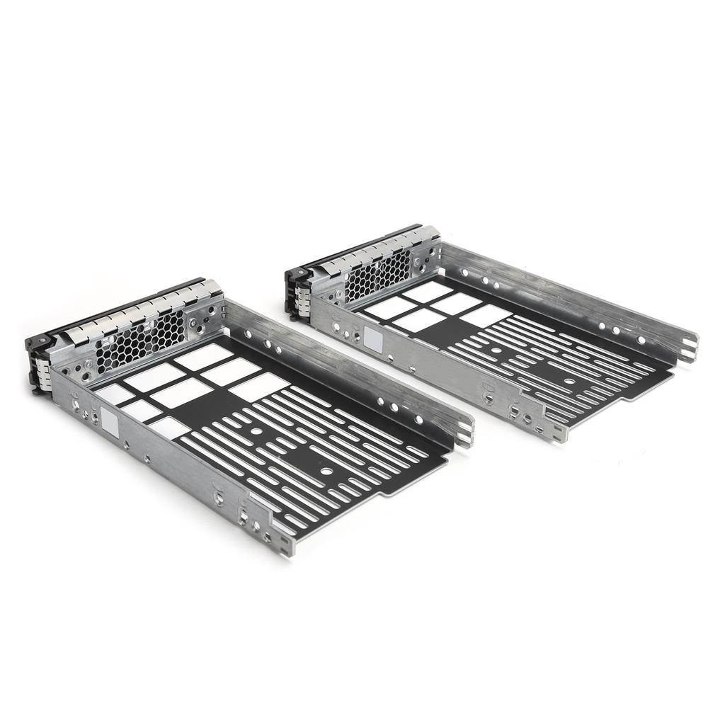 2Pcs Hard Drive Bay for Dell 3.5‑Inch SAS Server R510R710 R530 R720XD R730XD Holder
