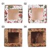 wedding supplies paper Multi-size kraft window package box gift box Christmas gifts box