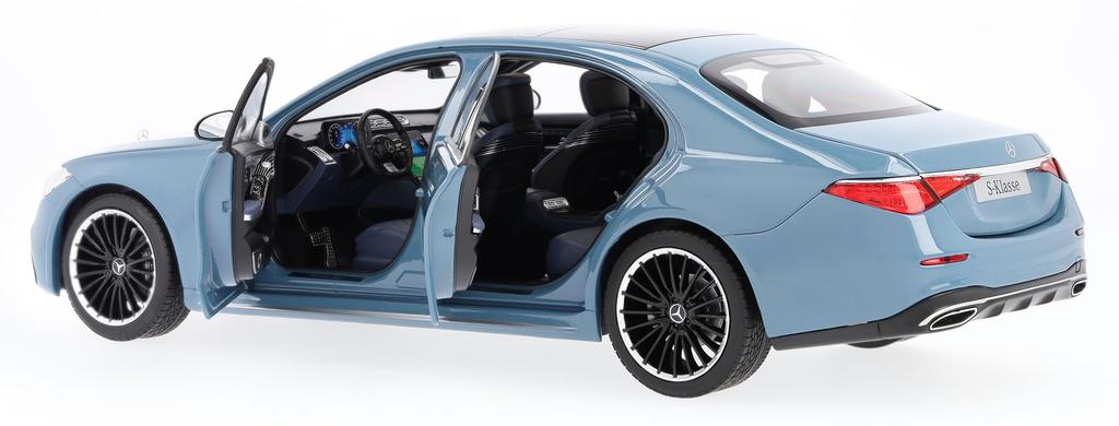 Genuine Scale MANUFAKTUR Vintage Blue [Mercedes-Benz Collection] S-Class (V223) 1/18