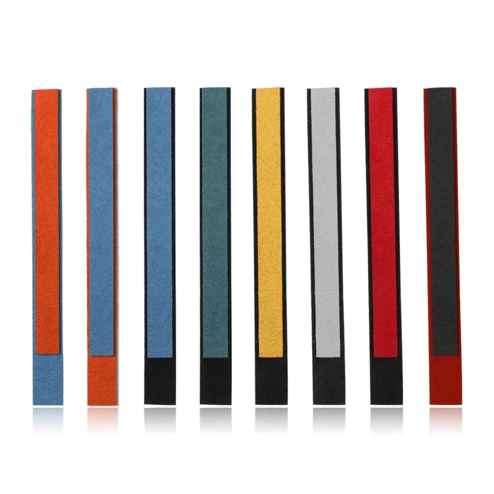 Автомобильный верхний маркер на руль для Tesla Model Y Model 3 XS, центральная линия, красная маркировка, декоративные аксессуары из суперзамши