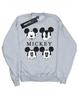 Girls Mickey Mouse Four Heads Sweatshirt