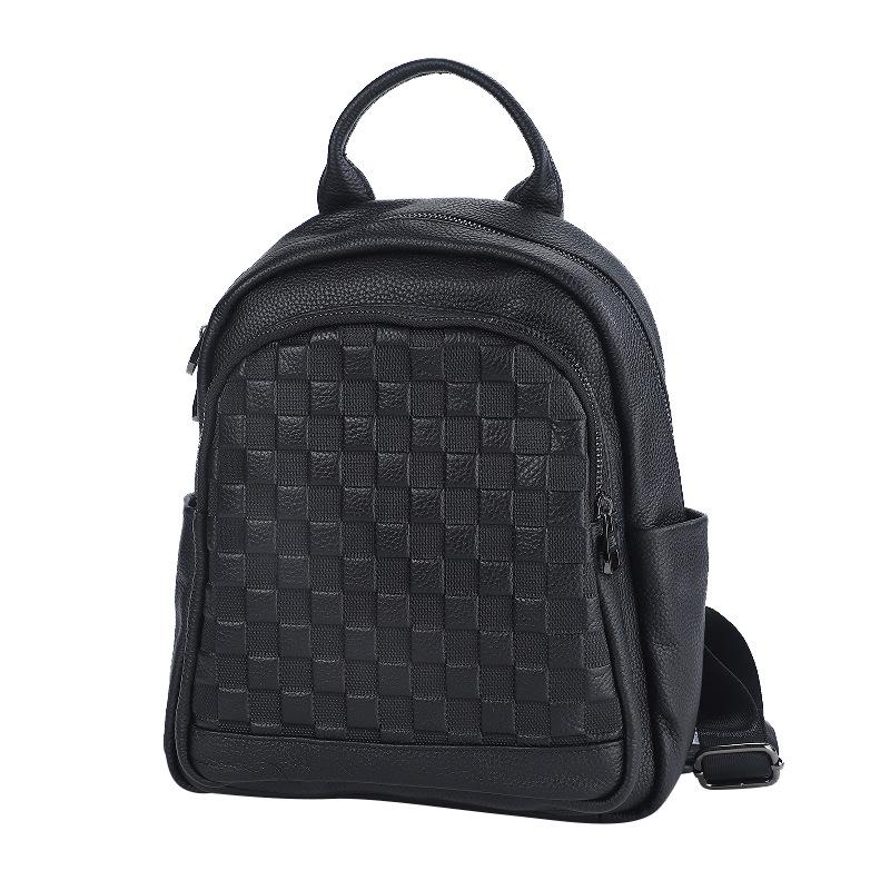 Рюкзак женский из натуральной кожи модный рюкзак для мам среднего возраста дорожная сумка мягкая кожа большая вместимость