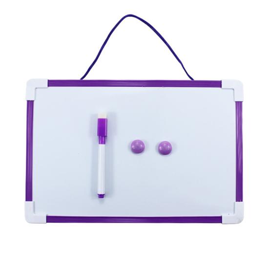 Набор магнитных досок с подвесным тросом и рамкой из ПВХ, гладкая поверхность для письма