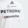 adidas X MERCEDES AMG PETRONAS F1 TEAM Футболка SS25 Белый/Черный JX5803
