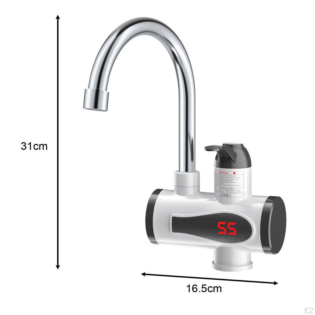 Электрический кран быстрого нагрева, портативный водонагреватель для ванной комнаты, кухни, бара