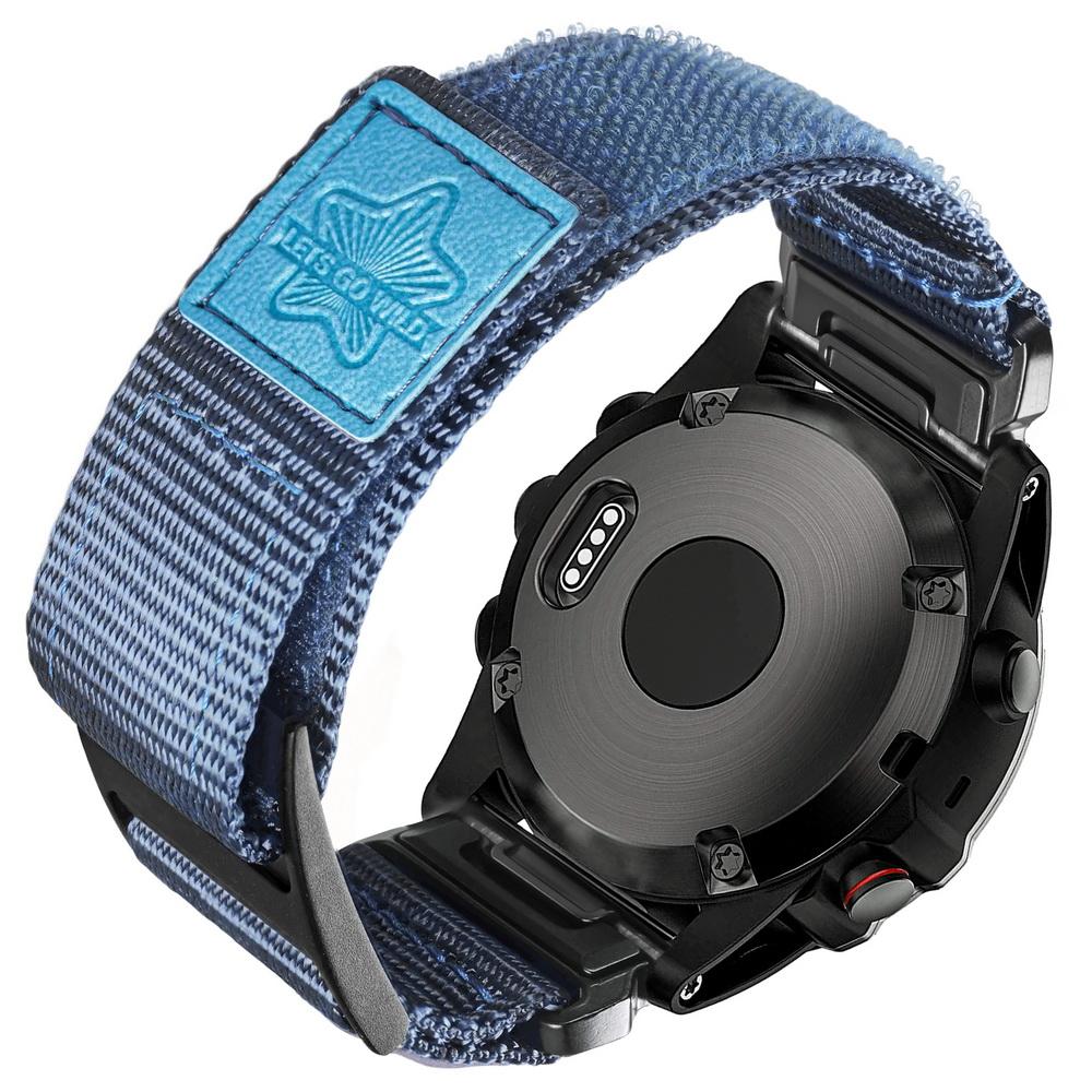 HEMSUT Ремни для часов Garmin Нейлоновый ремешок Quickfit 20 22 26 мм Спортивный ремешок на запястье для Fenix7 Forerunner/EPIX /Instinct /Tactix