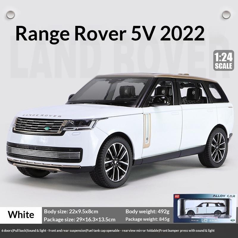 1:24 Sv2022 Suv Alloy Model Car Toy Diecasts Casting Car Toys For Children Vehicle Openable Parts 4-Wheel Suspension Ornament