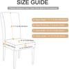 Thicken Fabric Chair Cover Jacquard Seat Cover Big Elasticity Chair Protector Chair Cover for Dining Room Wedding Office Banquet