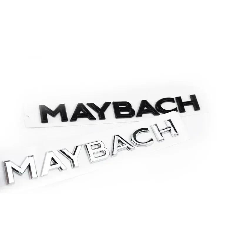 C200 E200 Новые Для Mercedes Benz MAYBACH буквенный значок автомобильные наклейки для Mercedes Benz MAYBACH V12 S400L S600 задний логотип багажника modif