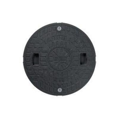Jyoto Ripron Круглый 450 с крышкой с замком, Черный, Смола, Тип, JM450C-1, (Нет отверстия)