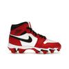 Air 1 Mid Cleat GS Chicago Kids Sneakers White Black Gym-Red HF6883-106