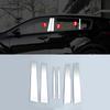 For Kia Sportage QL 2015- Decorate Accessories Chrome Window Pillar Strip Cover Trim Stainless Steel Center Pillars