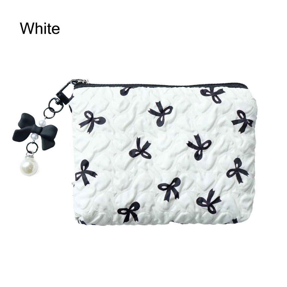 Quilted Cotton Makeup Bag Large-Capacity Girls' Make Up Organizer INS Makeup Pouch  for Women