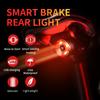 A09 Интеллектуальный индукционный тормоз, задние фонари для велосипеда, предупреждение о зарядке дорожного и горного велосипеда, детское велосипедное оборудование