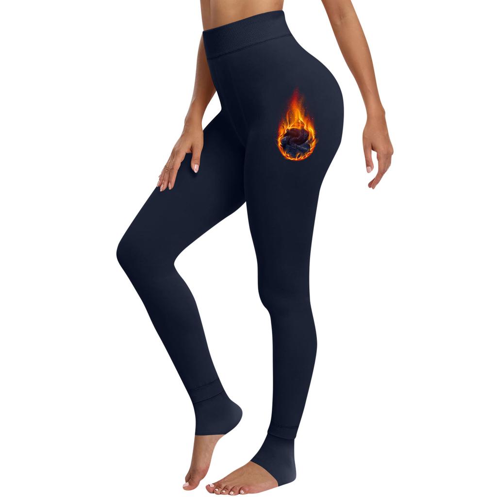 Женские модные однотонные брюки с утолщенной подкладкой, узкие брюки с высокой талией, теплые брюки