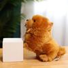 Home Decoration Animal Plush Toy Chow Chow Plush Toy Puppy Dog Stuffed Toy Lifelike Puppy Dog Doll