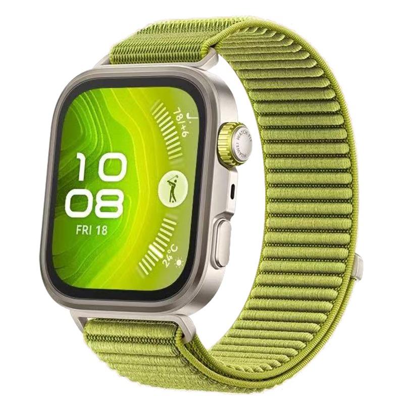 Для Huawei Fit 3 Fit 4 Pro Нейлоновый петлевой ремешок Спортивный браслет для Huawei Watch Fit 4 Ремешок для часов Дышащий ремешок для смарт-часов