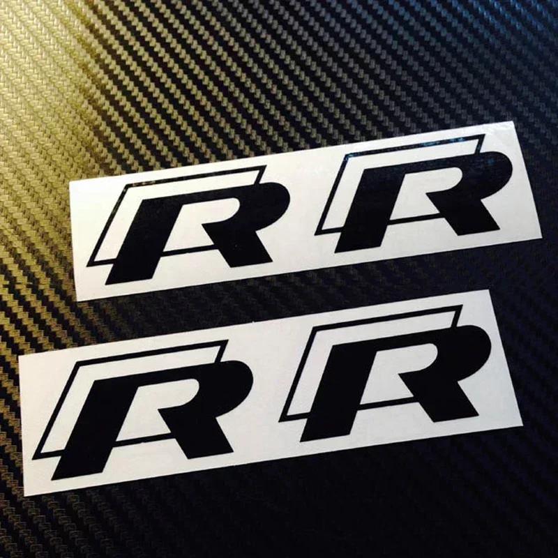 2026 Hot For VOLKSWAGEN VW 4Pcs Car Brake Caliper Vinyl Stickers for Volkswagen VW Rline R Line Golf 3 5 7 Polo Passat GTI Bora 