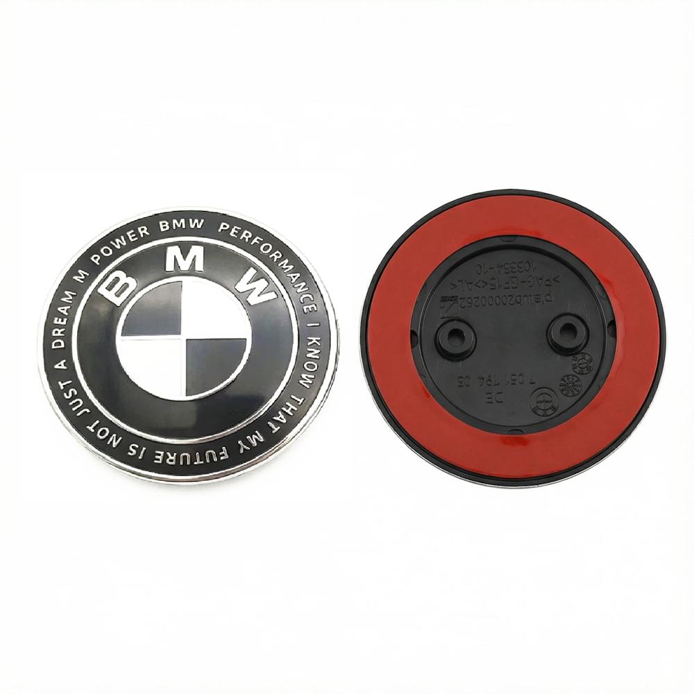 UIDM1 2 Holes 3 Holes Hood Emblem Trunk Badge for BMW F20 F22 F23 F30 F80 F31 F34 F32 F82 F33 F10 F11 E81 E87 E63 E64 F12 F13 E85