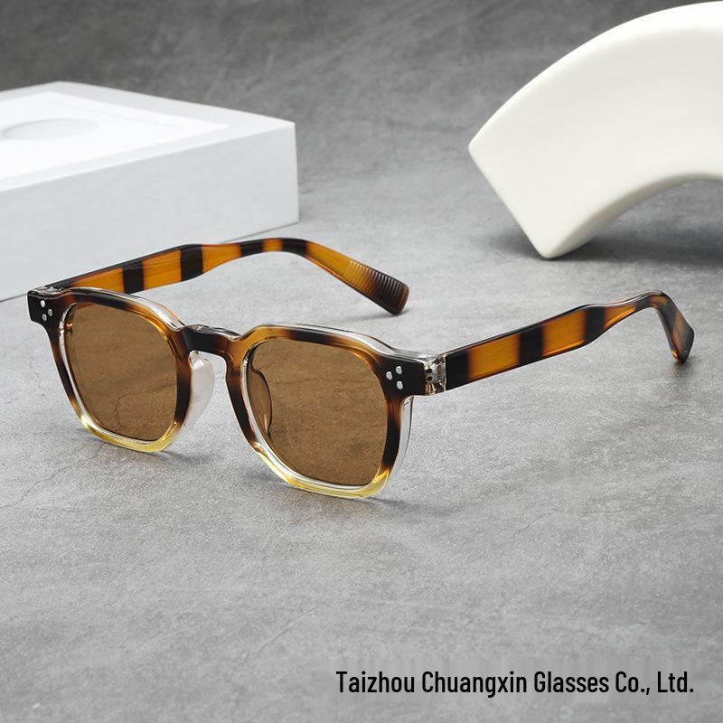 Солнцезащитные очки 2025 Ретро Овальная Маленькая Оправа - Высококлассные, Защищающие от УФ-лучей, Унисекс стиль