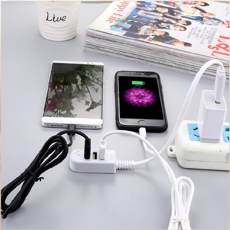 3 USB-порта Многофункциональный 3A Зарядное устройство Конвертер Удлинительный кабель Расширение линии