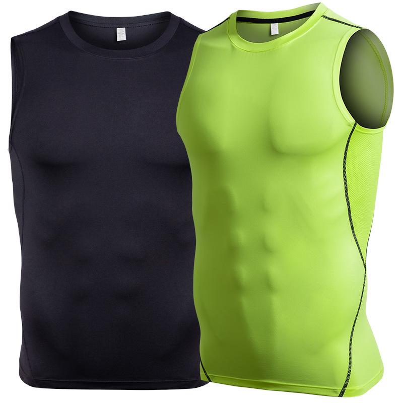 Men's Quick-Dry Silk Grid Sports Vest: Spring/Summer Base Layer for Training, Running, and Basketball