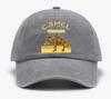 Popular Camel Trophy Vintage Washed Cap Old Daddy Printed Cap Cowboy Driver Hat