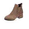 Autumn Women's Chuky Heel Chelsea Boots Fashion Heeled Shoes for Women Ankle Boots Dress Casual Women's Boots Botas De Mujer