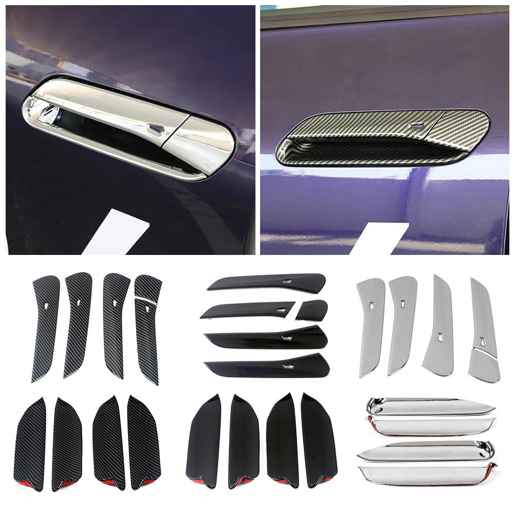 Для Volkswagen VW ID.6 ID6 2024 2024 2024 Автомобильная внешняя боковая дверная ручка, крышка чаши, отделка, наклейка для ремонта, защита от царапин