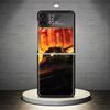 World of Tanks Phone Case For Samsung Galaxy Z Flip 7 6 5 4 3 5G Shockproof Cover Z Flip7 Flip6 ZFlip5 Flip3 Flip4 Luxury Shell