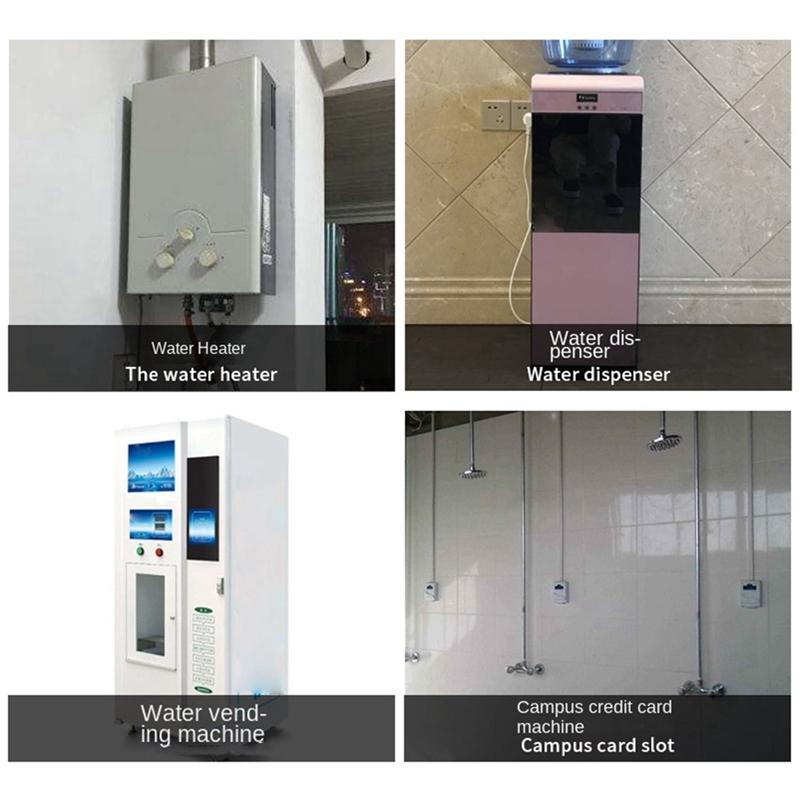 DIDI Water Flow Sensor Hall Flow Meter 1 Inch External Wire Copper Water Flow Sensor Turbine Flow Meter