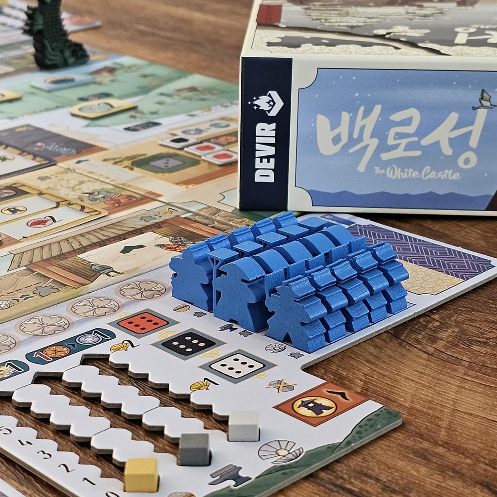 Стратегия настольной игры Замок Цапли Кубики Издание Essen