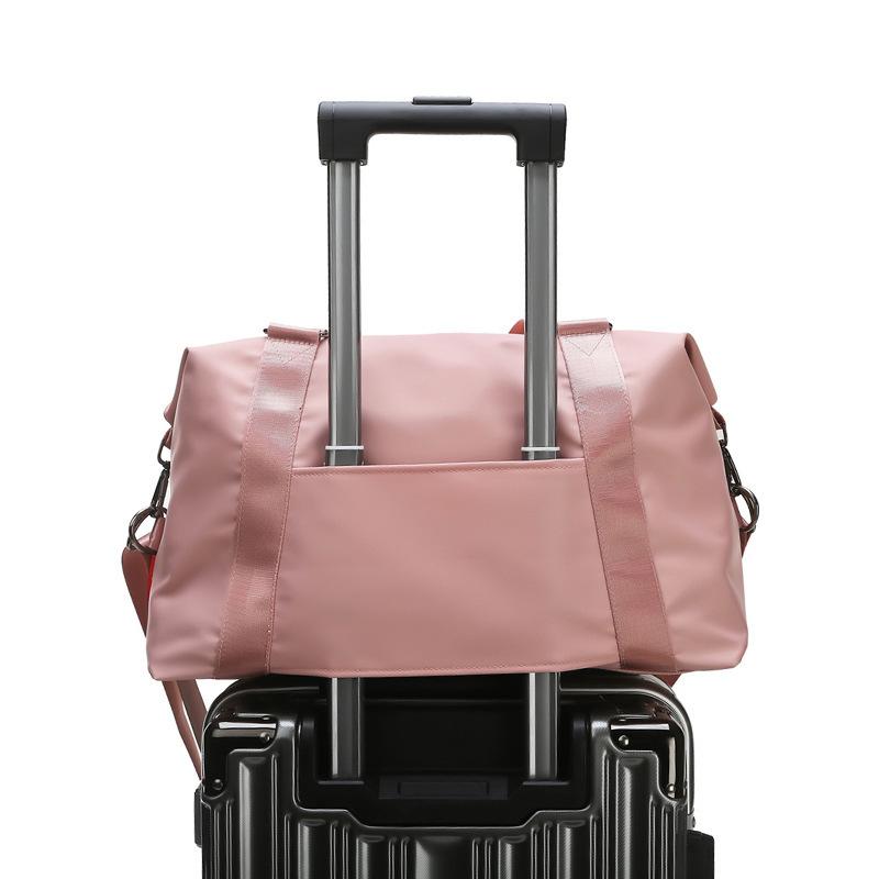 Fitness Bag Portable Yoga Bag Women'S Wet And Dry Separation Waterproof Large-Capacity Luggage Short-Distance Travel Bag