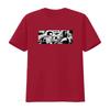 2000 Ad Judge Dredd Fist Of T shirt for Men Retro Comic Style Print vintage Washed Versatile Top For Everyday Wear Unisex