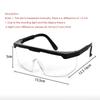2 шт. защитные очки для работы с защитой от брызг, защитные очки для глаз, лабораторные очки, защитные промышленные ветрозащитные очки, пыленепроницаемые, велосипедные очки