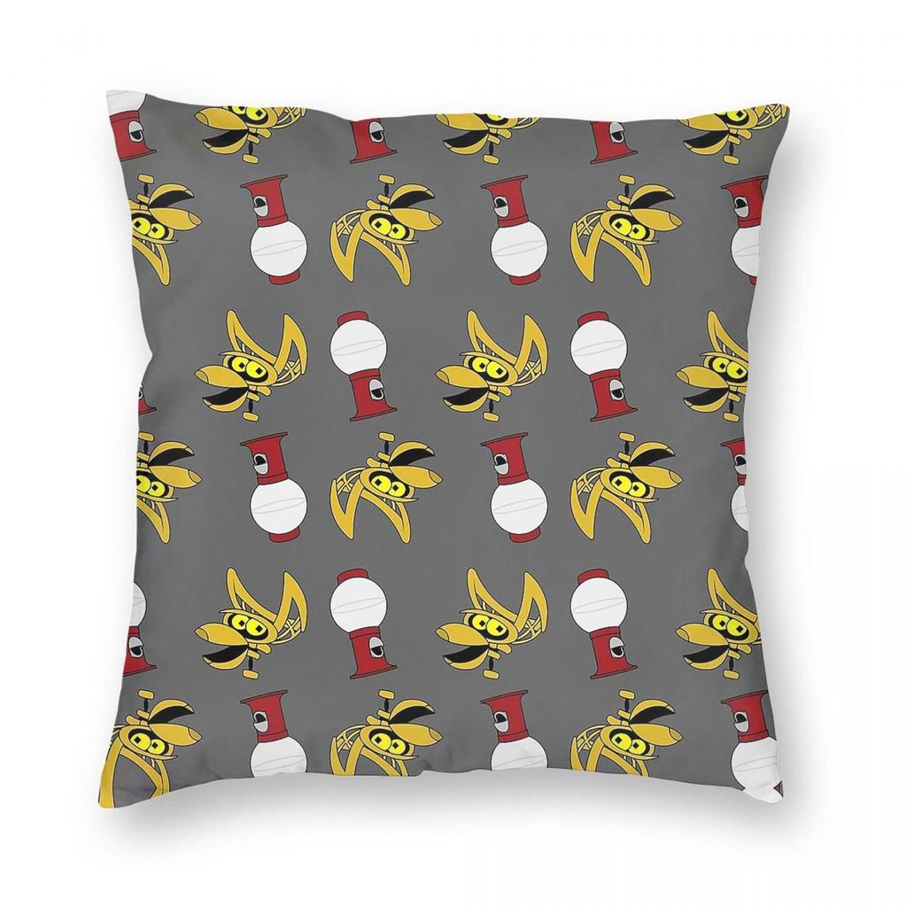 Mystery Science Theater Crow TRobot Pillowcase Polyester Linen Velvet Printed Zip Decorative Home Cushion Case