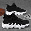 2024 New Large Size Men's Shoes Light Breathable Socks Shoes Men's Low-top Fly-woven Sports Shoes Casual Versatile Outdoor