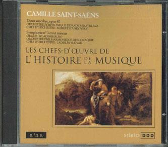 CD CAMILLE SAINT-SAENS - Dance Macabre-symphonie N 3 CMF079 E.F.S.A. Japan Classical Used