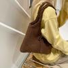 Fabric Solid Bow Shoulder Bags Autumn/winter New Large Capacity Women's Bags 2026  Sweet Versatile Women's Handbags